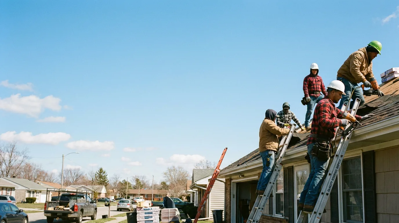 Roofing in Roseville, IL near me